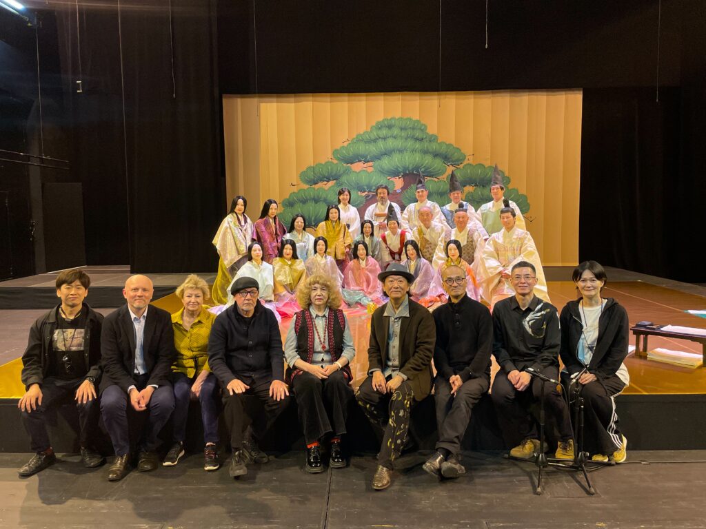 アレクサンドリンスキー劇場「源氏物語」集合写真の画像